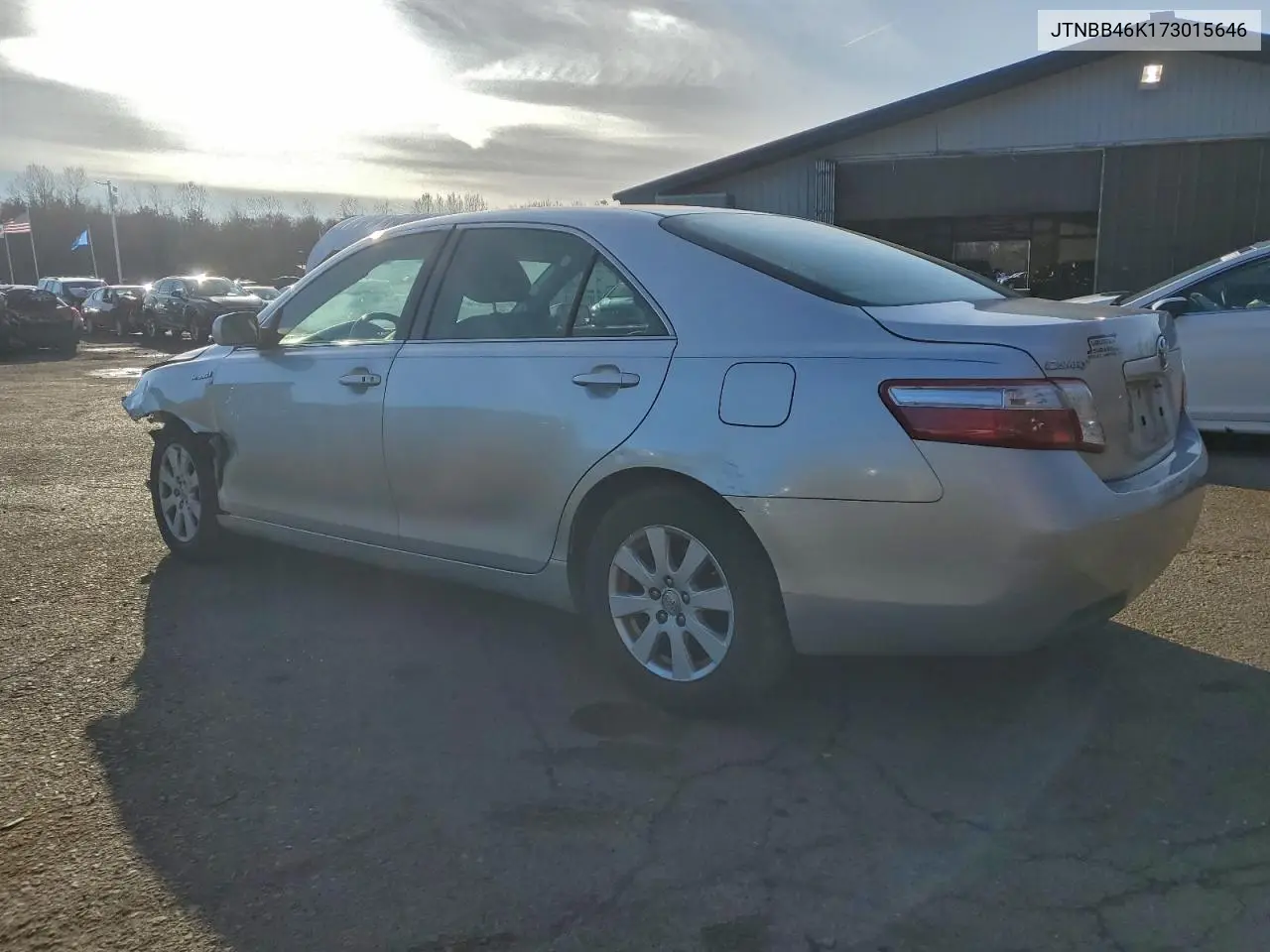 JTNBB46K173015646 2007 Toyota Camry Hybrid