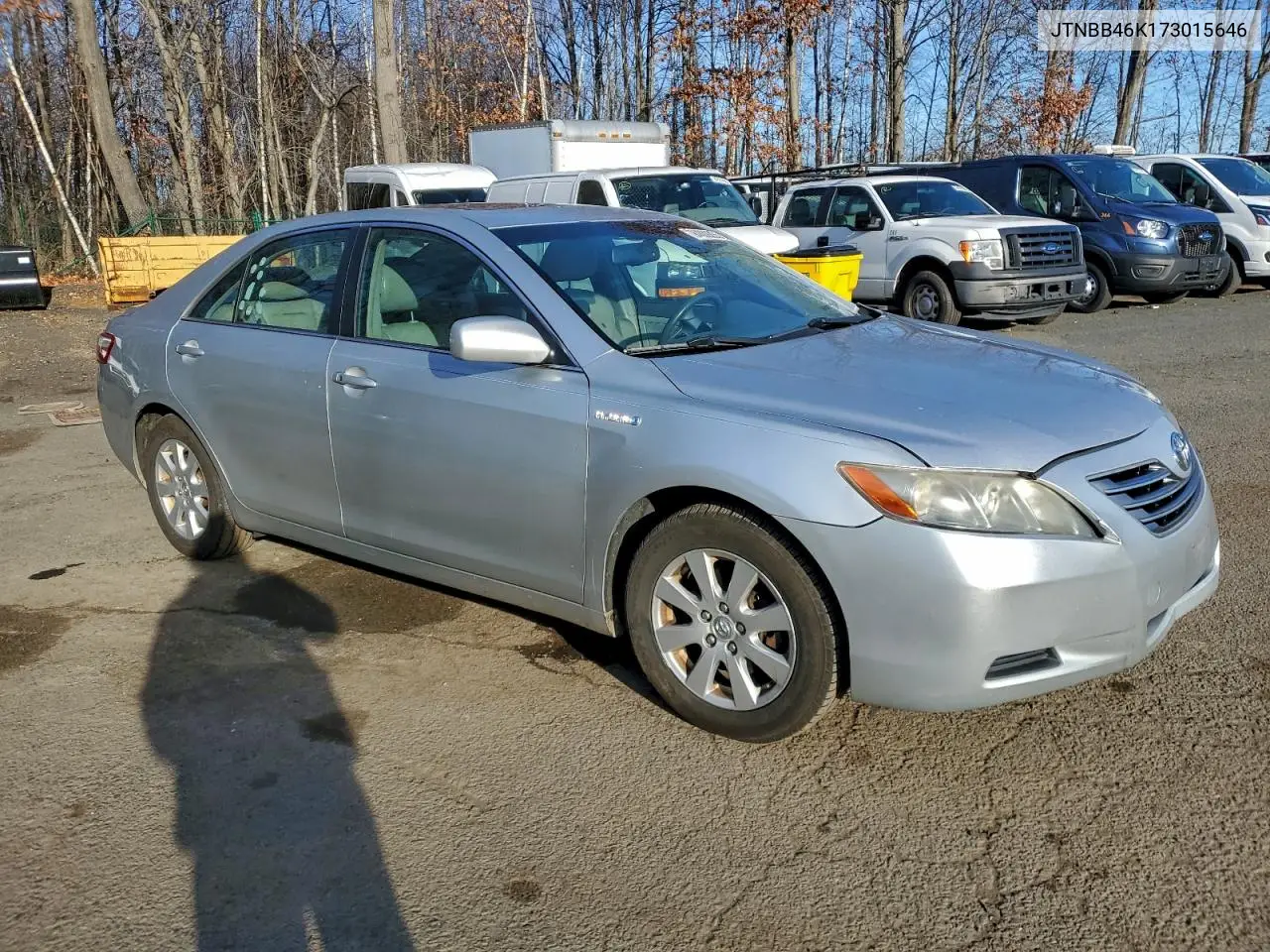 JTNBB46K173015646 2007 Toyota Camry Hybrid