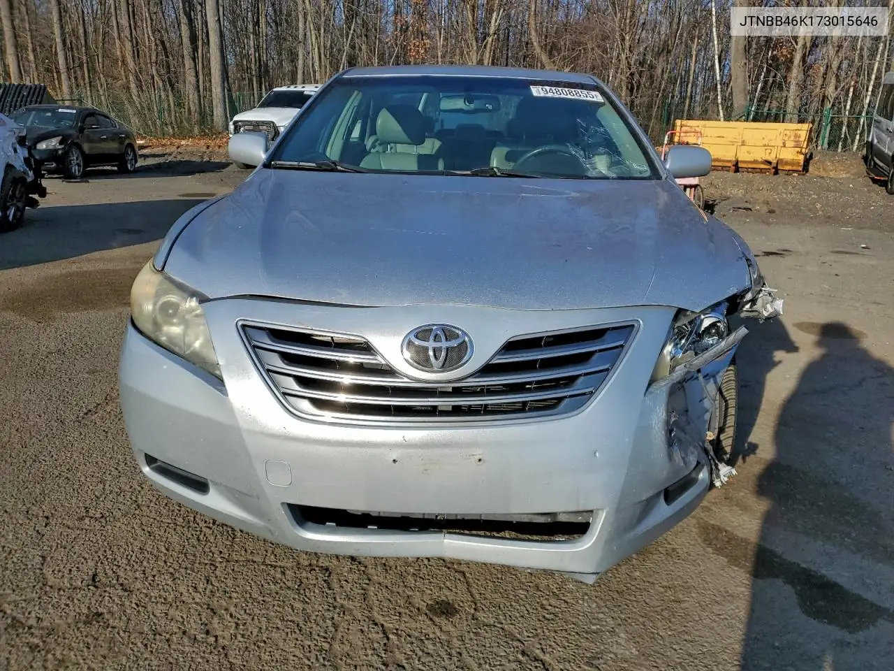 JTNBB46K173015646 2007 Toyota Camry Hybrid
