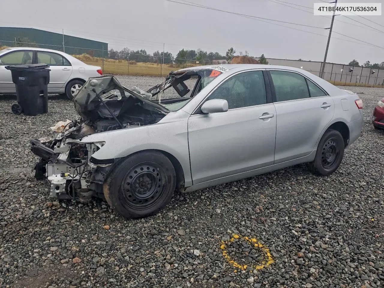 4T1BE46K17U536304 2007 Toyota Camry Ce