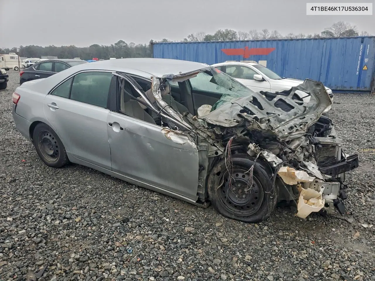 4T1BE46K17U536304 2007 Toyota Camry Ce