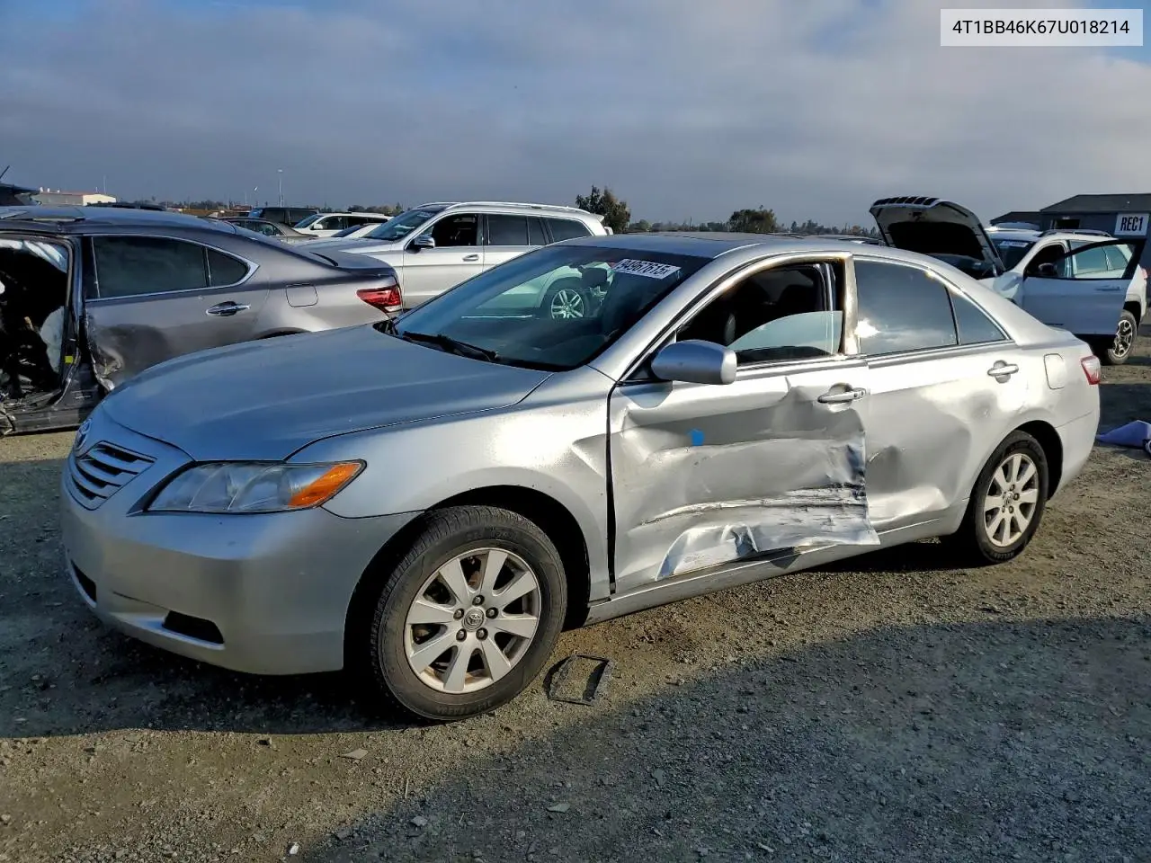 4T1BB46K67U018214 2007 Toyota Camry Hybrid