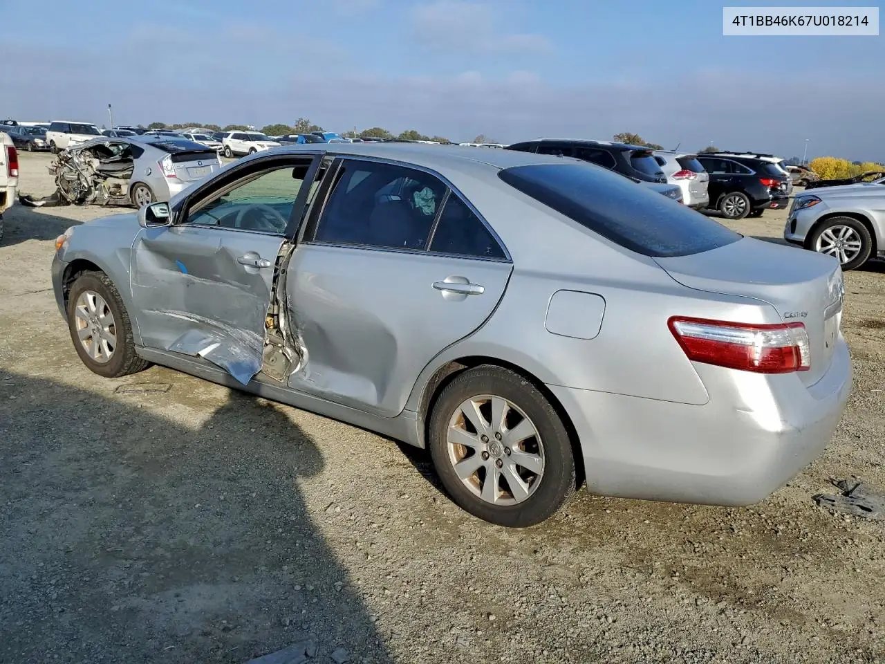 4T1BB46K67U018214 2007 Toyota Camry Hybrid