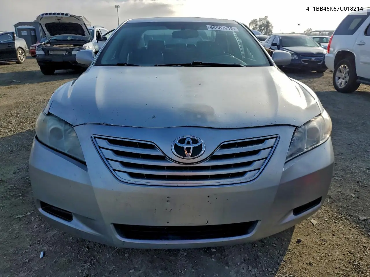 4T1BB46K67U018214 2007 Toyota Camry Hybrid