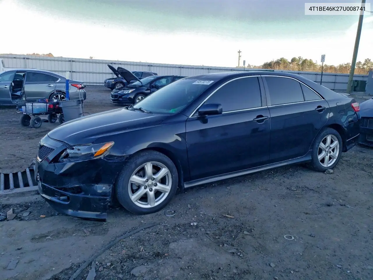 4T1BE46K27U008741 2007 Toyota Camry Ce