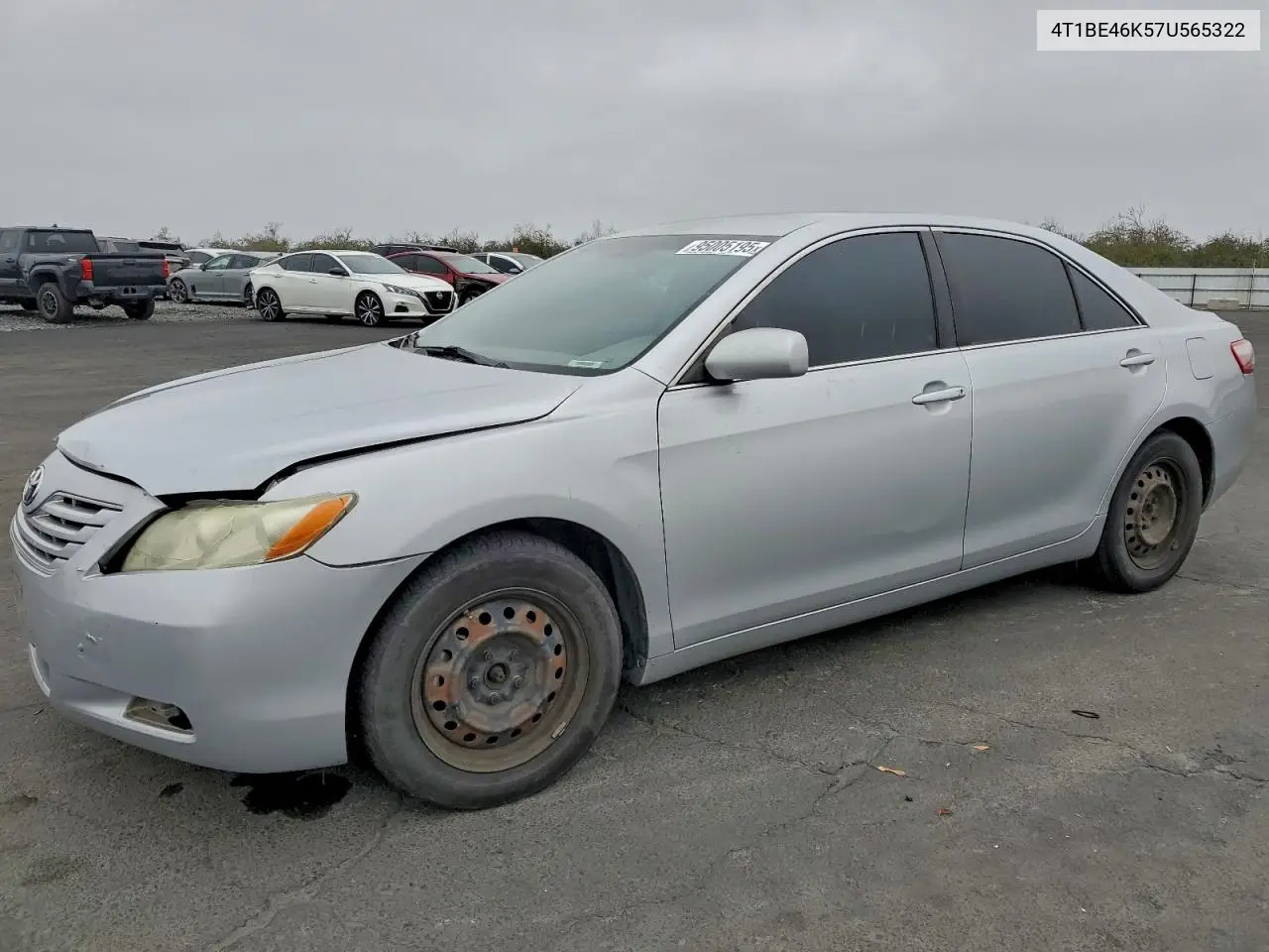 4T1BE46K57U565322 2007 Toyota Camry Ce