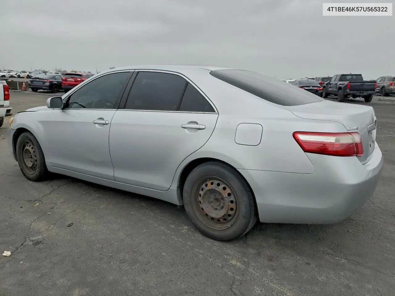 4T1BE46K57U565322 2007 Toyota Camry Ce
