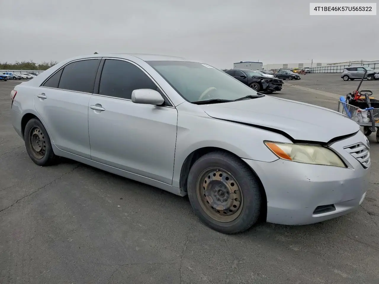 4T1BE46K57U565322 2007 Toyota Camry Ce