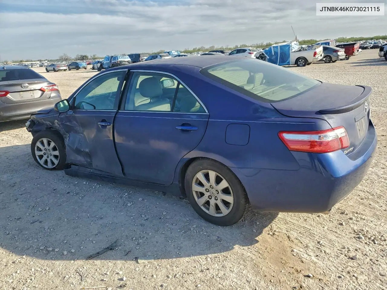 JTNBK46K073021115 2007 Toyota Camry Le