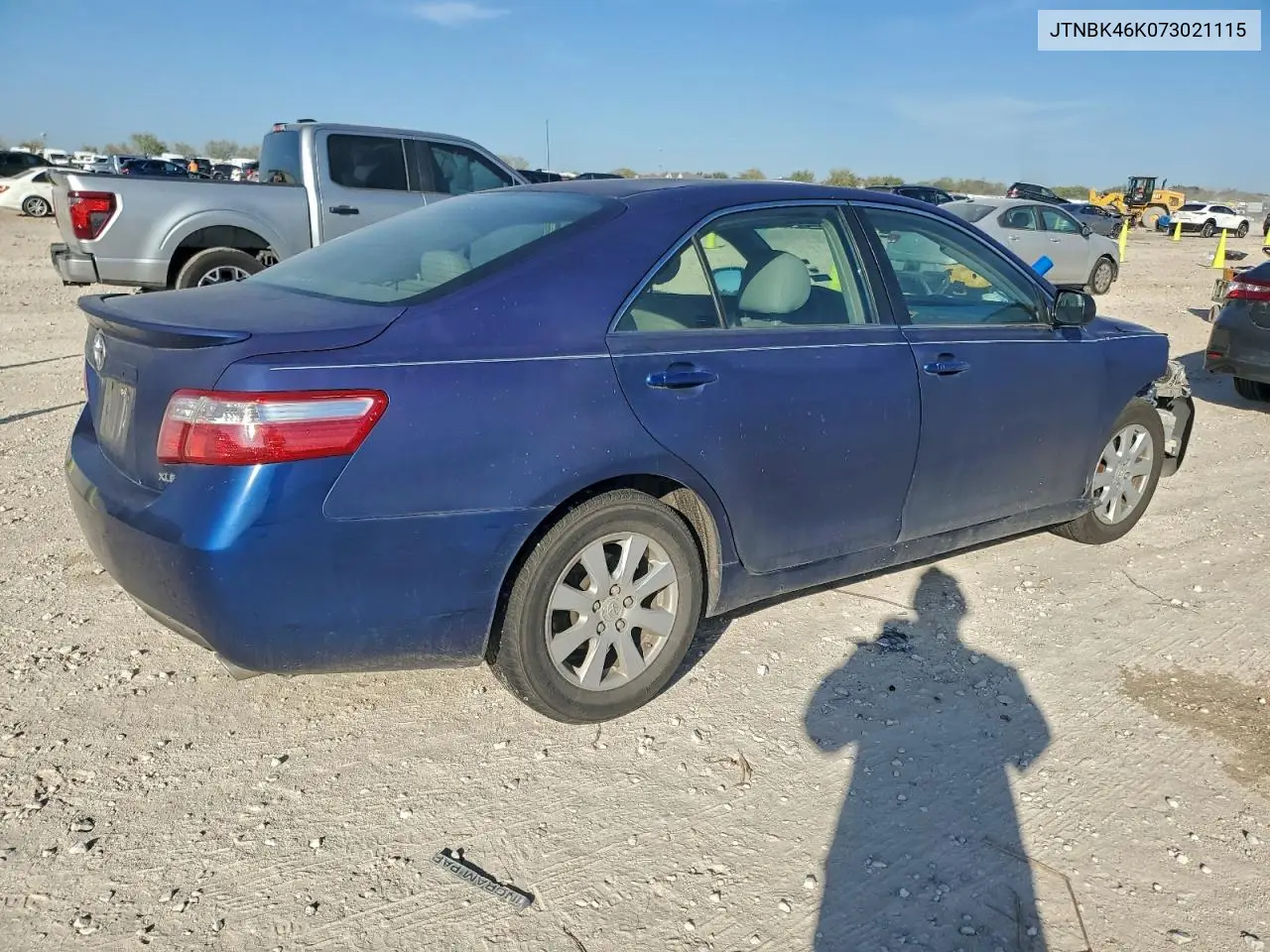 JTNBK46K073021115 2007 Toyota Camry Le