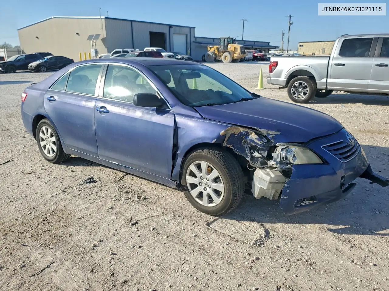 JTNBK46K073021115 2007 Toyota Camry Le