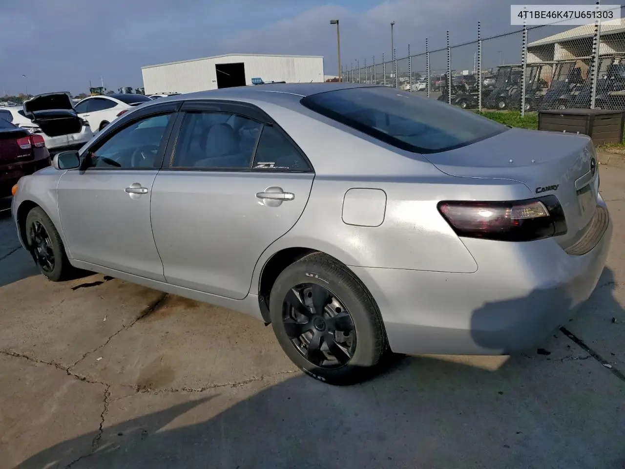 4T1BE46K47U651303 2007 Toyota Camry Ce