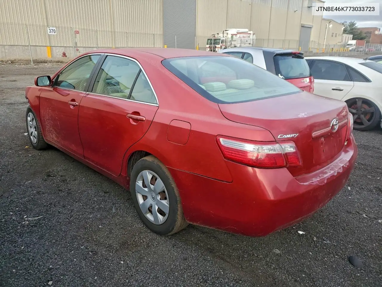 JTNBE46K773033723 2007 Toyota Camry Ce