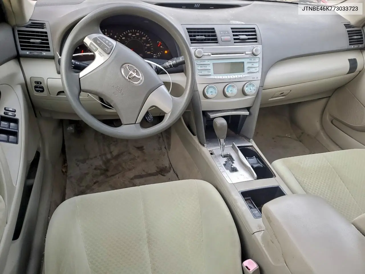 JTNBE46K773033723 2007 Toyota Camry Ce