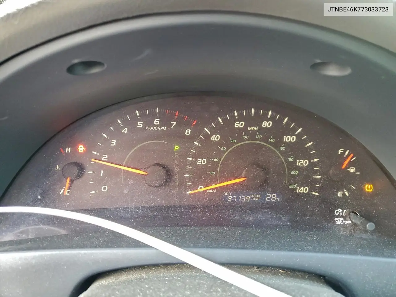 JTNBE46K773033723 2007 Toyota Camry Ce