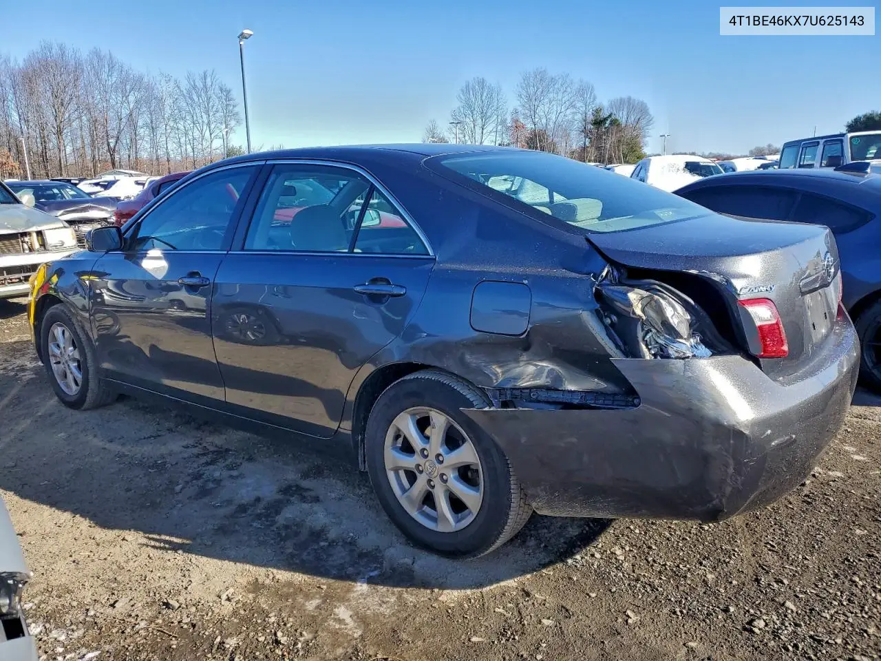 4T1BE46KX7U625143 2007 Toyota Camry Ce