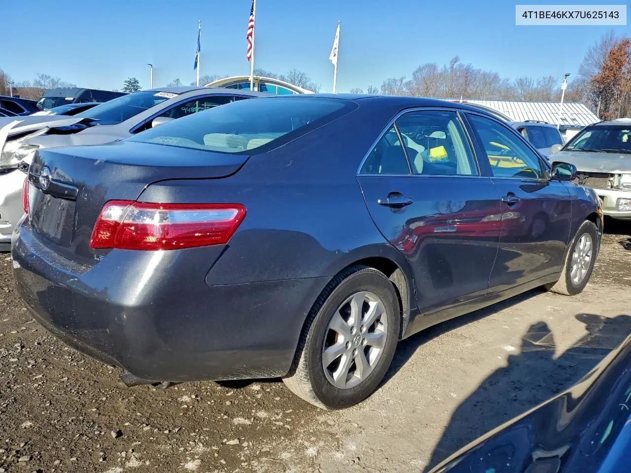 4T1BE46KX7U625143 2007 Toyota Camry Ce