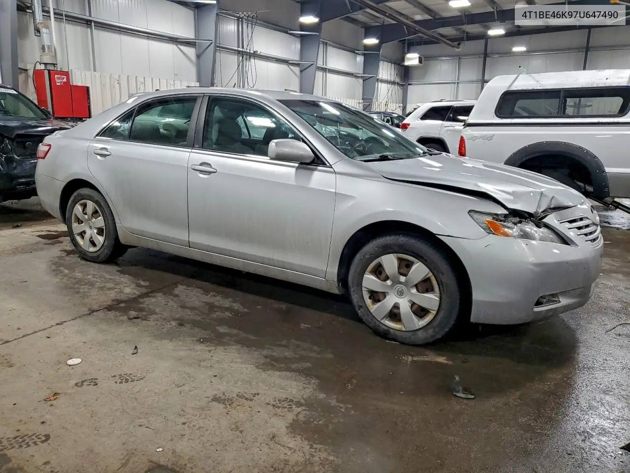 4T1BE46K97U647490 2007 Toyota Camry Ce