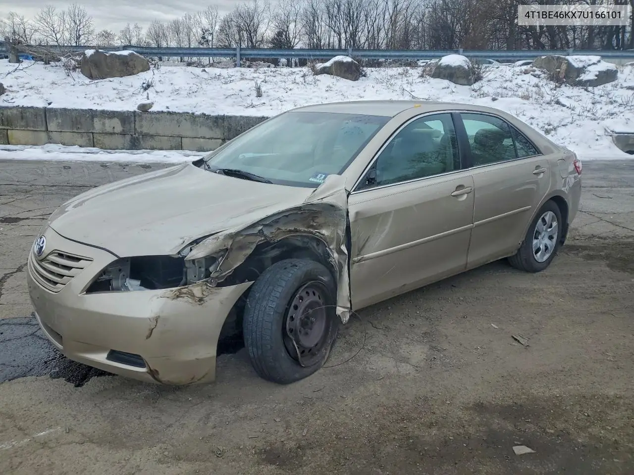 4T1BE46KX7U166101 2007 Toyota Camry Ce