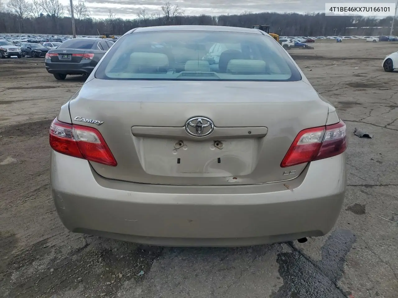 4T1BE46KX7U166101 2007 Toyota Camry Ce