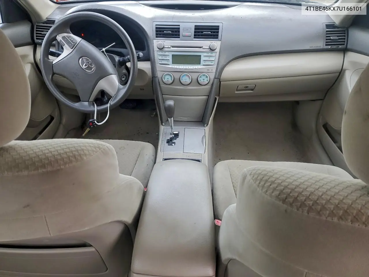 4T1BE46KX7U166101 2007 Toyota Camry Ce