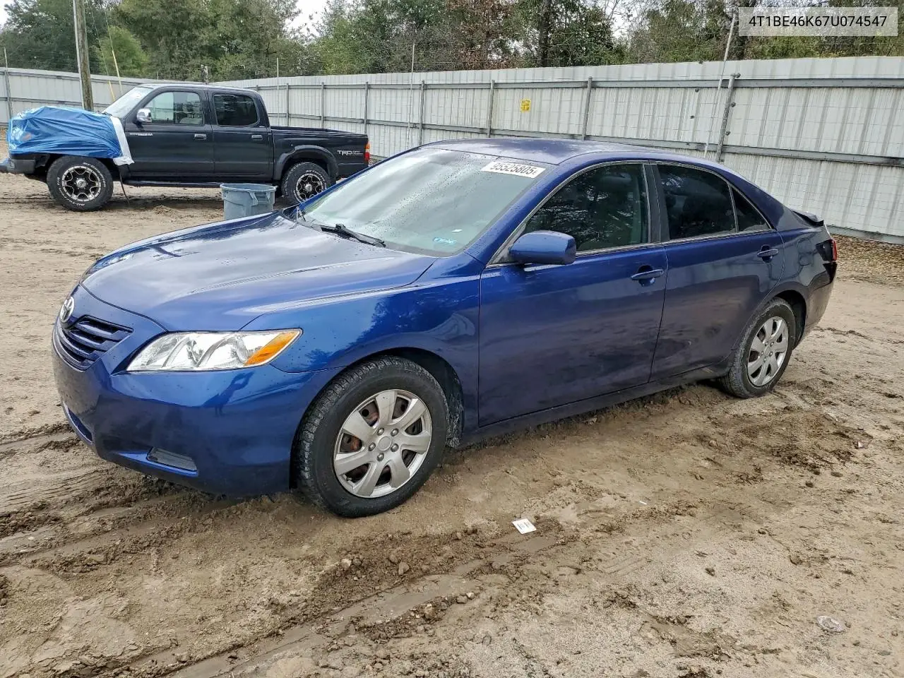4T1BE46K67U074547 2007 Toyota Camry Ce