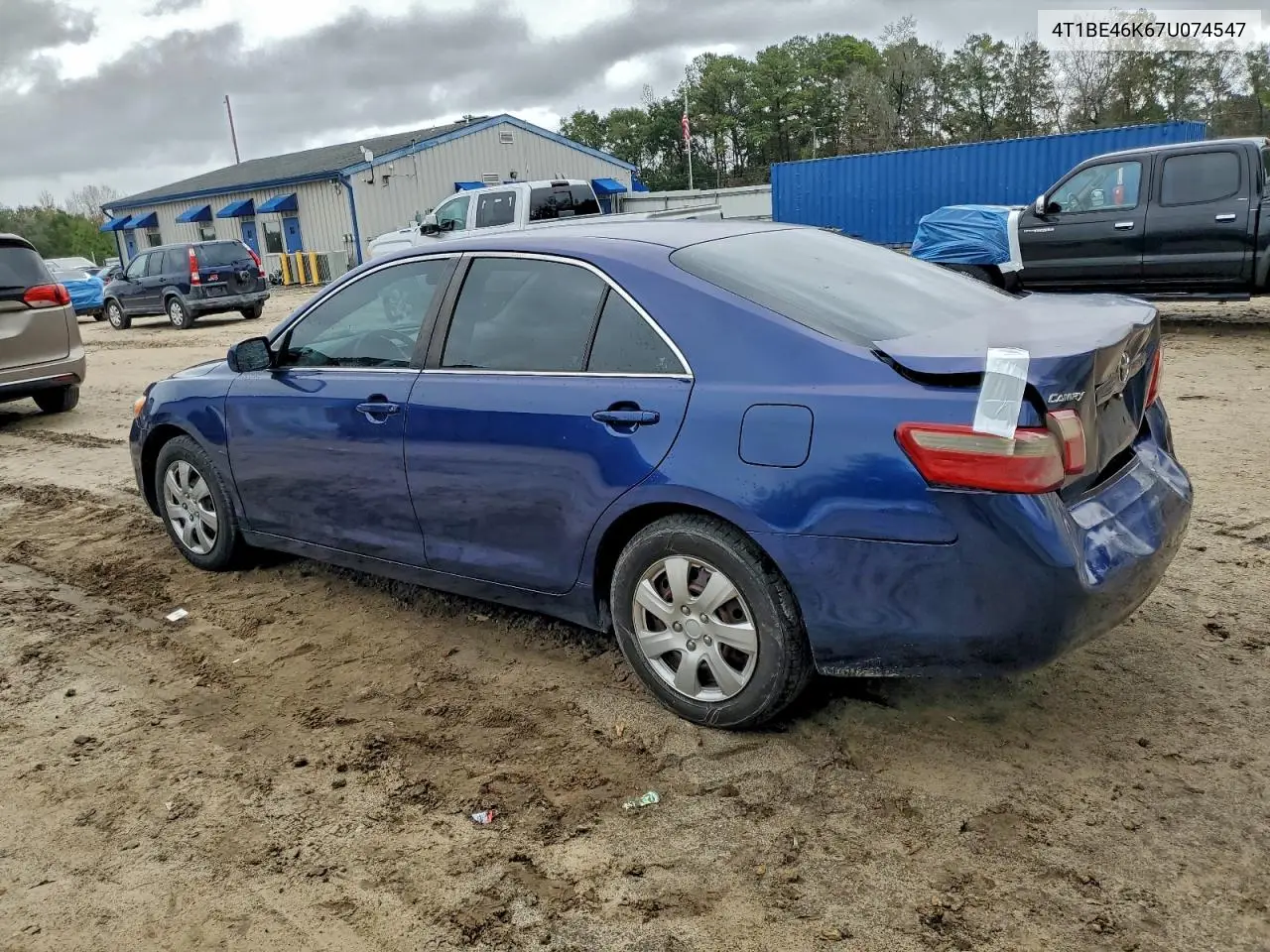 4T1BE46K67U074547 2007 Toyota Camry Ce