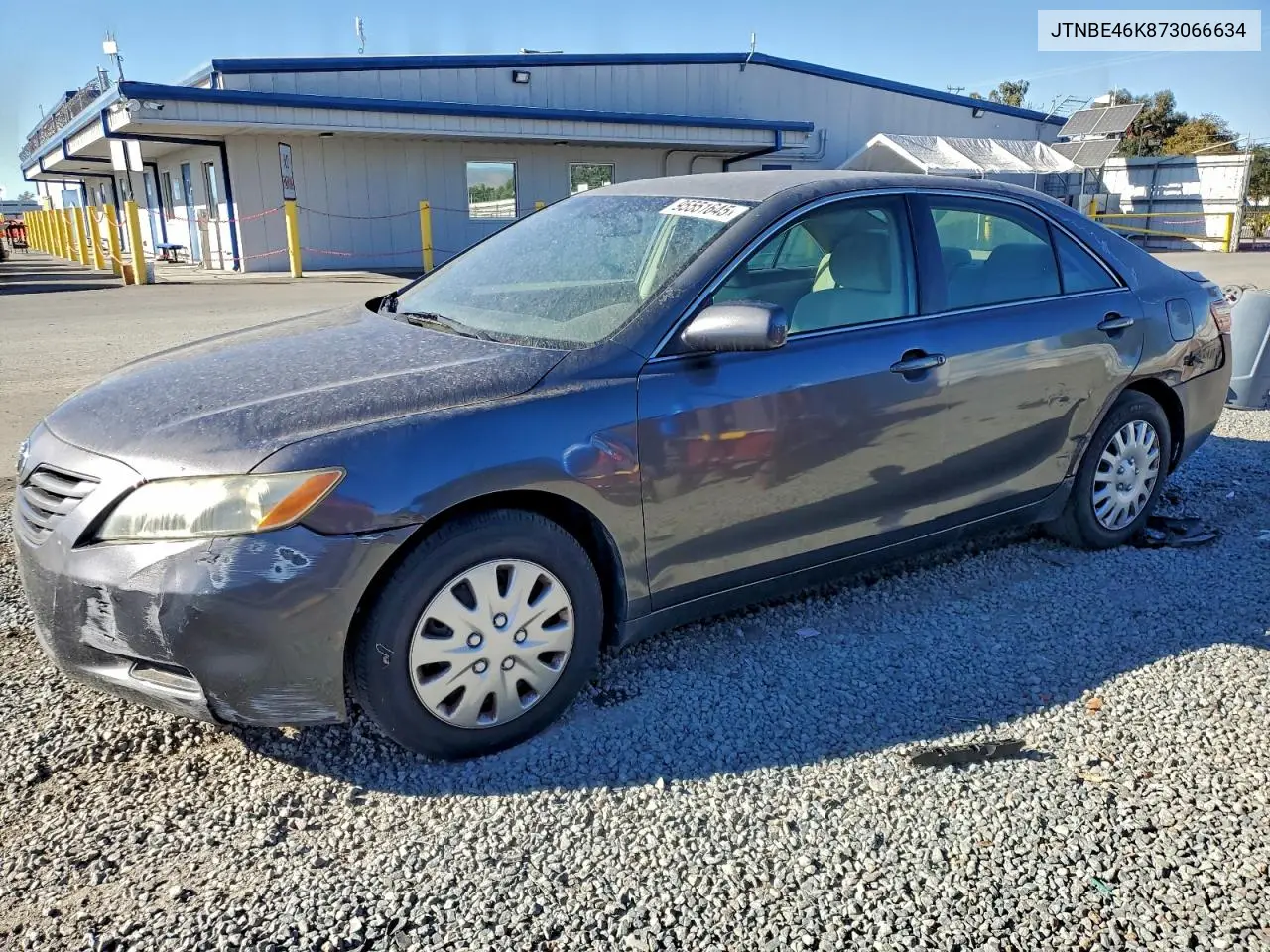 JTNBE46K873066634 2007 Toyota Camry Ce