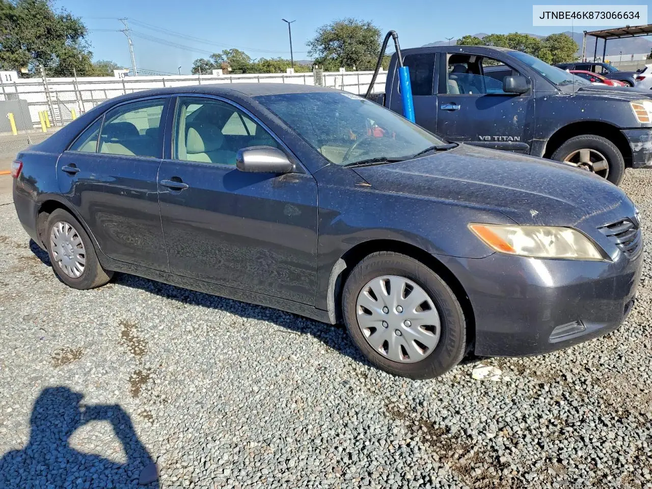 JTNBE46K873066634 2007 Toyota Camry Ce