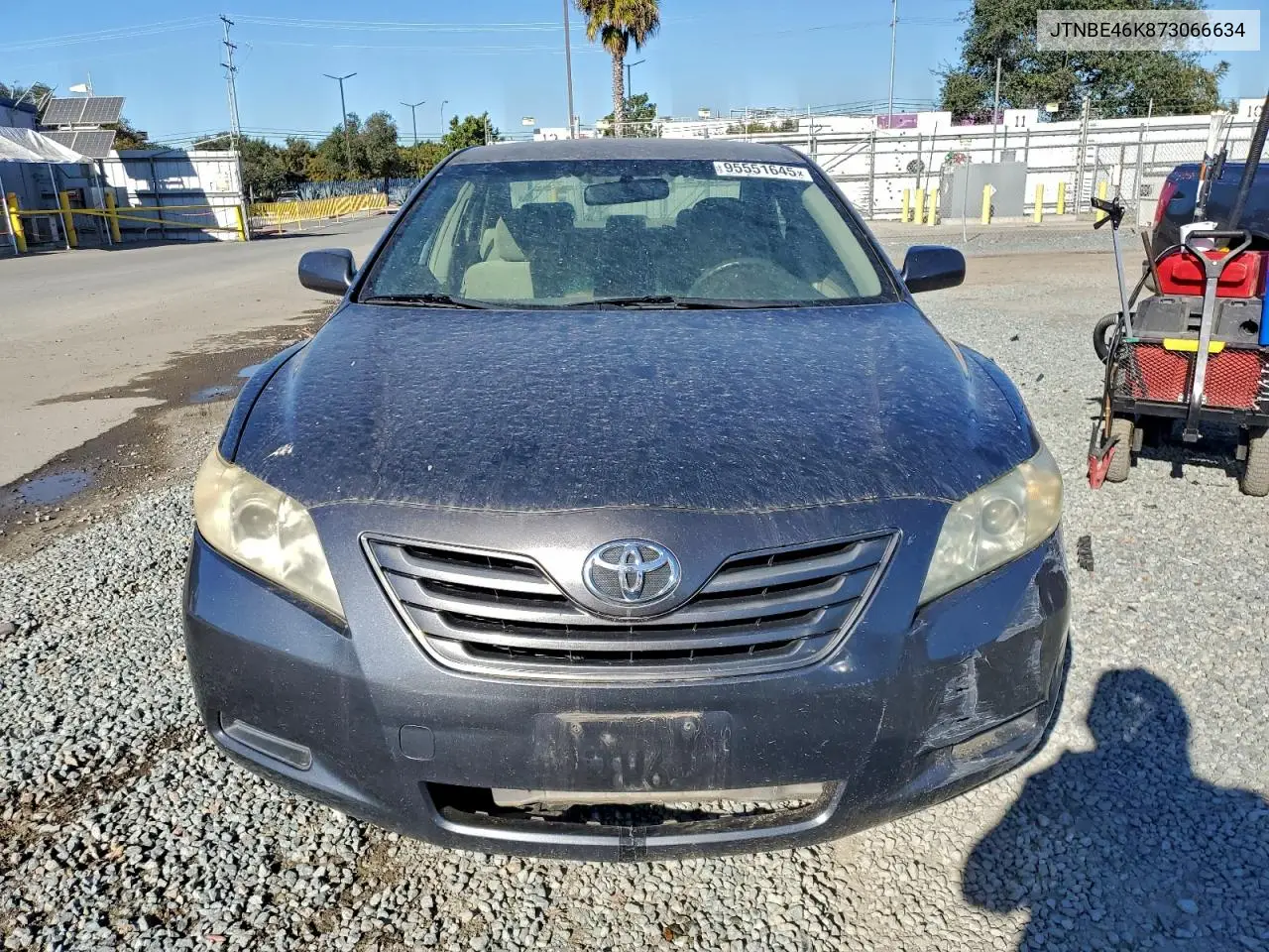 JTNBE46K873066634 2007 Toyota Camry Ce