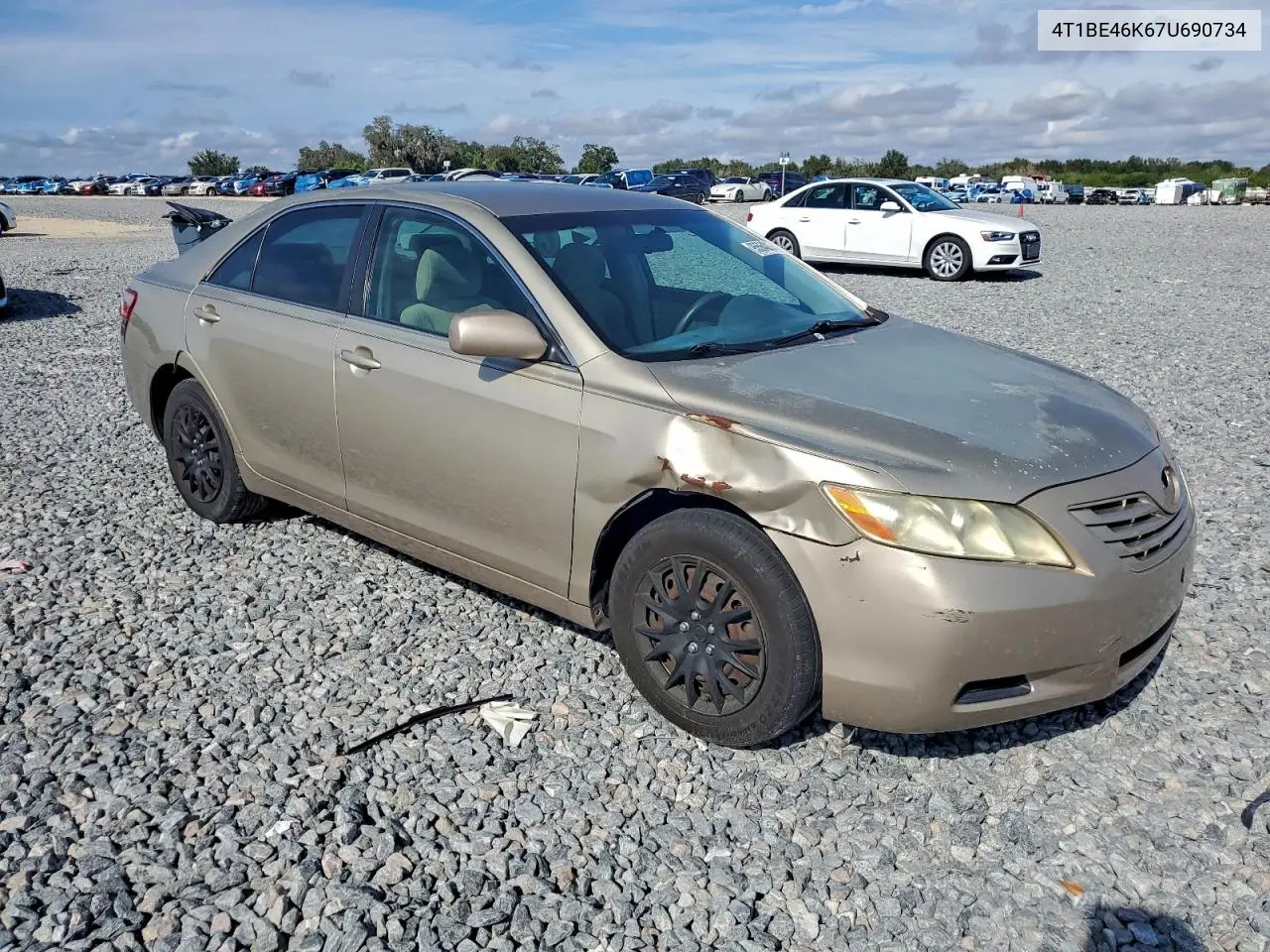 4T1BE46K67U690734 2007 Toyota Camry Ce