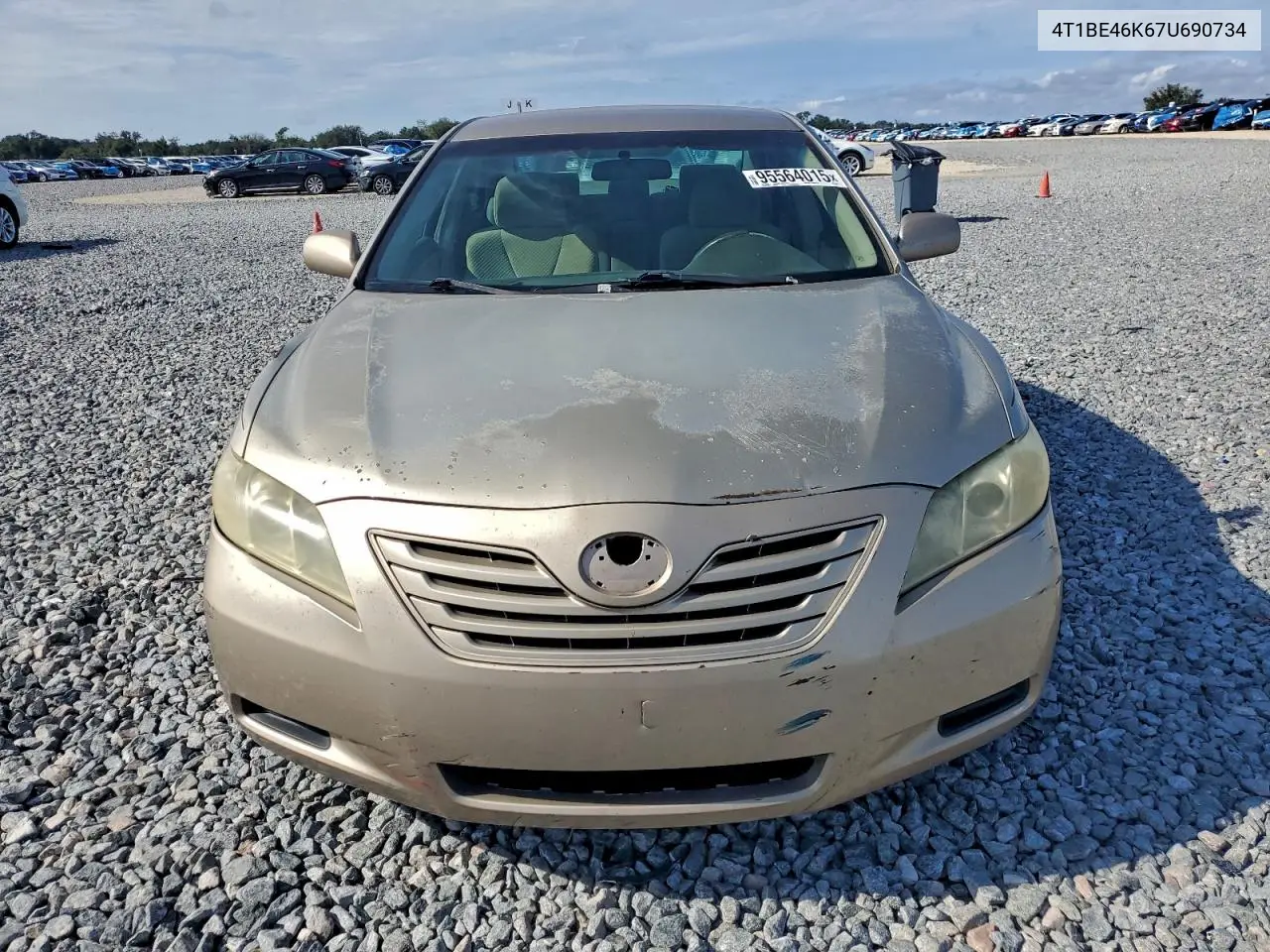 4T1BE46K67U690734 2007 Toyota Camry Ce