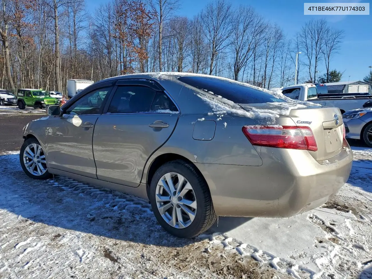 4T1BE46K77U174303 2007 Toyota Camry Ce