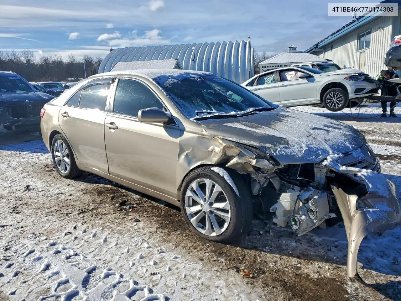 4T1BE46K77U174303 2007 Toyota Camry Ce