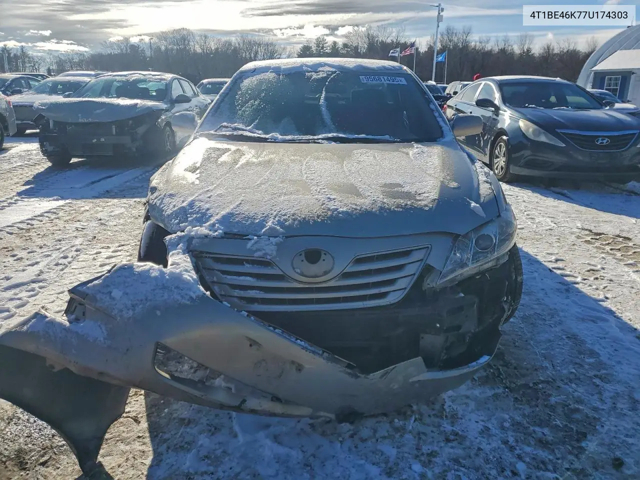 4T1BE46K77U174303 2007 Toyota Camry Ce