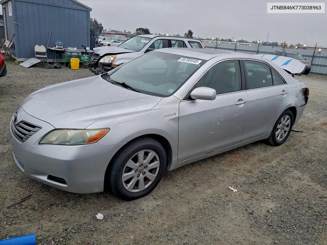 JTNBB46K773038963 2007 Toyota Camry Hybrid