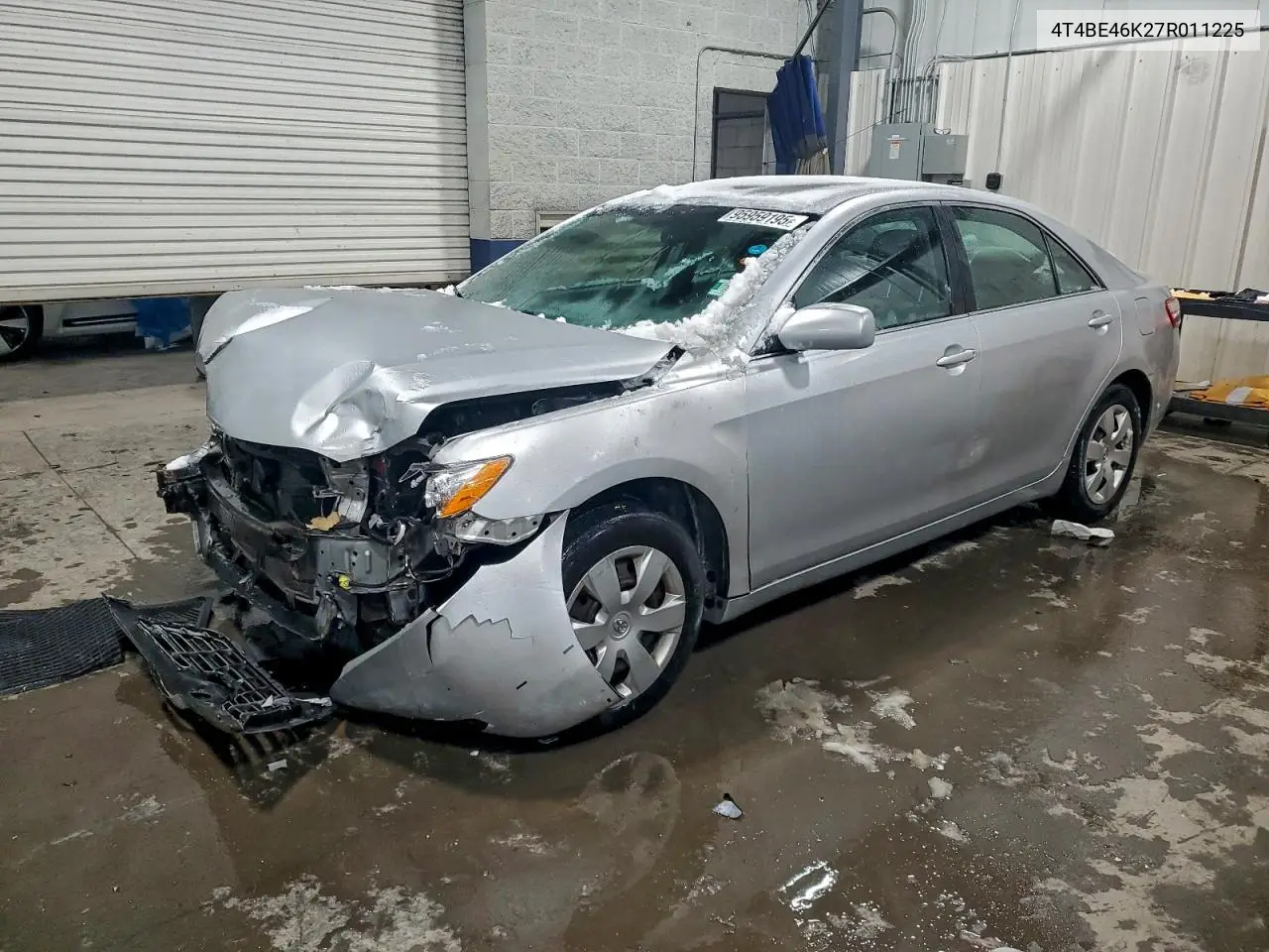 4T4BE46K27R011225 2007 Toyota Camry Ce