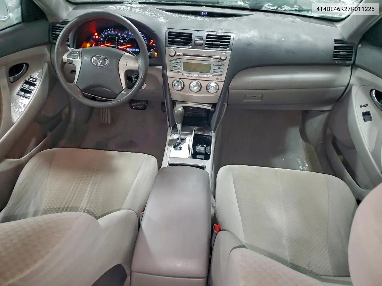 4T4BE46K27R011225 2007 Toyota Camry Ce