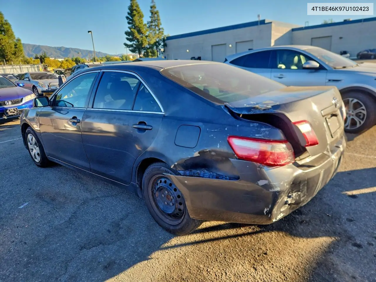 4T1BE46K97U102423 2007 Toyota Camry Ce