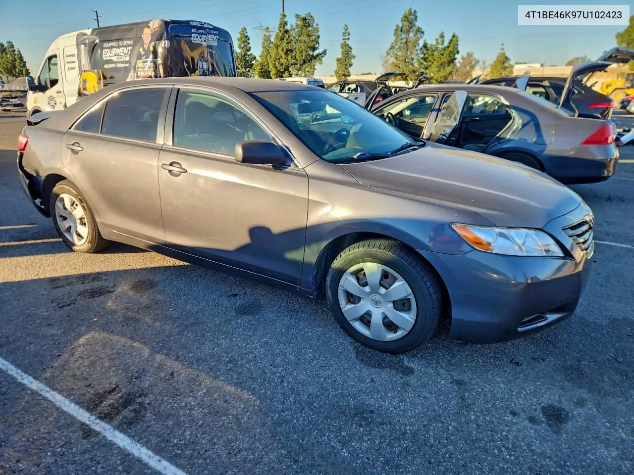 4T1BE46K97U102423 2007 Toyota Camry Ce