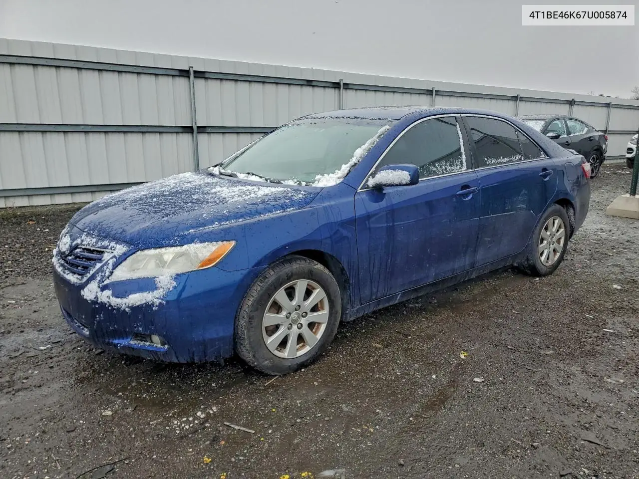 4T1BE46K67U005874 2007 Toyota Camry Ce