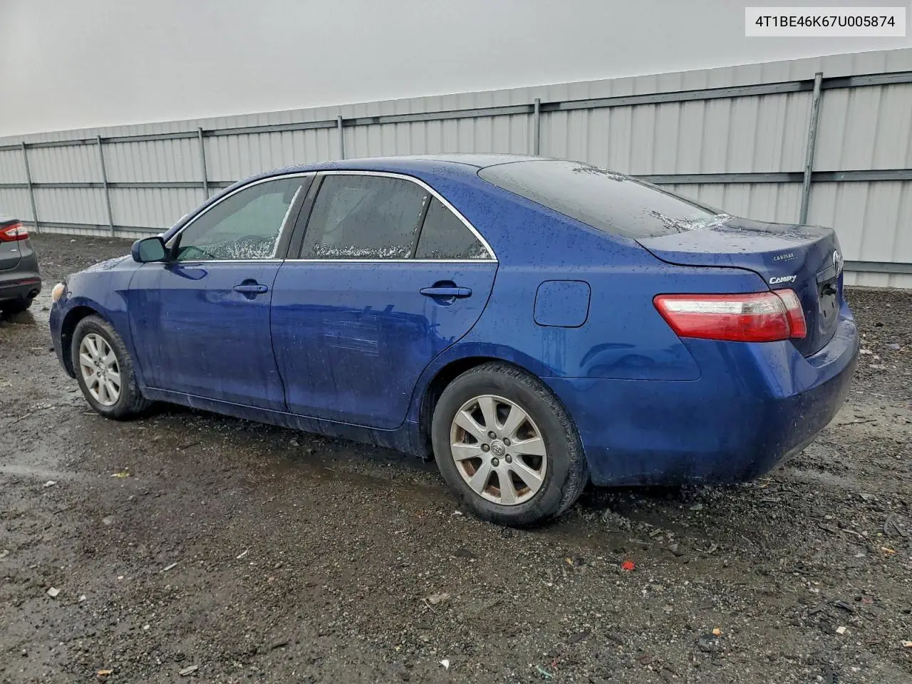 4T1BE46K67U005874 2007 Toyota Camry Ce