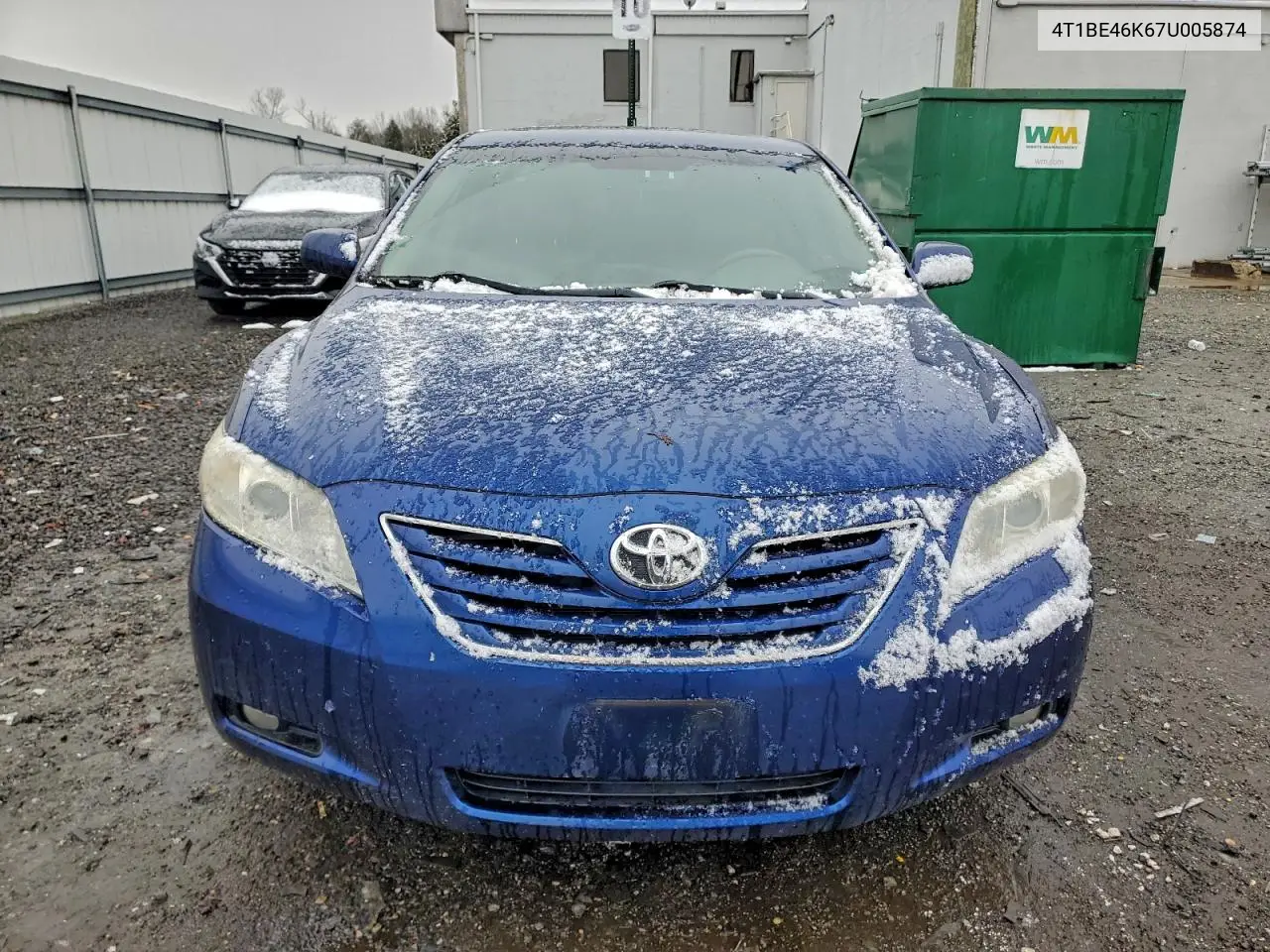 4T1BE46K67U005874 2007 Toyota Camry Ce