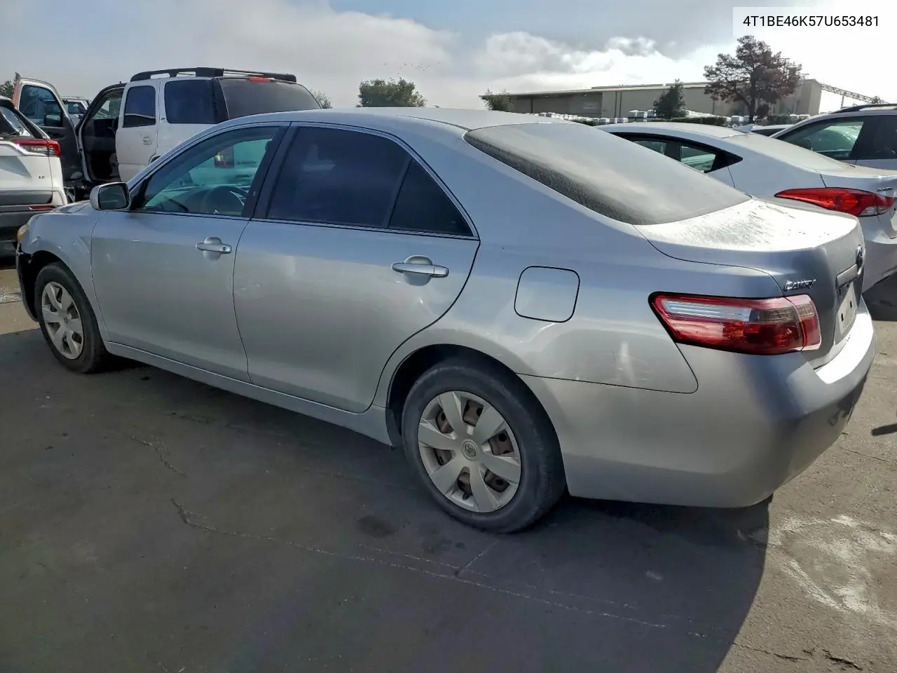 4T1BE46K57U653481 2007 Toyota Camry Ce