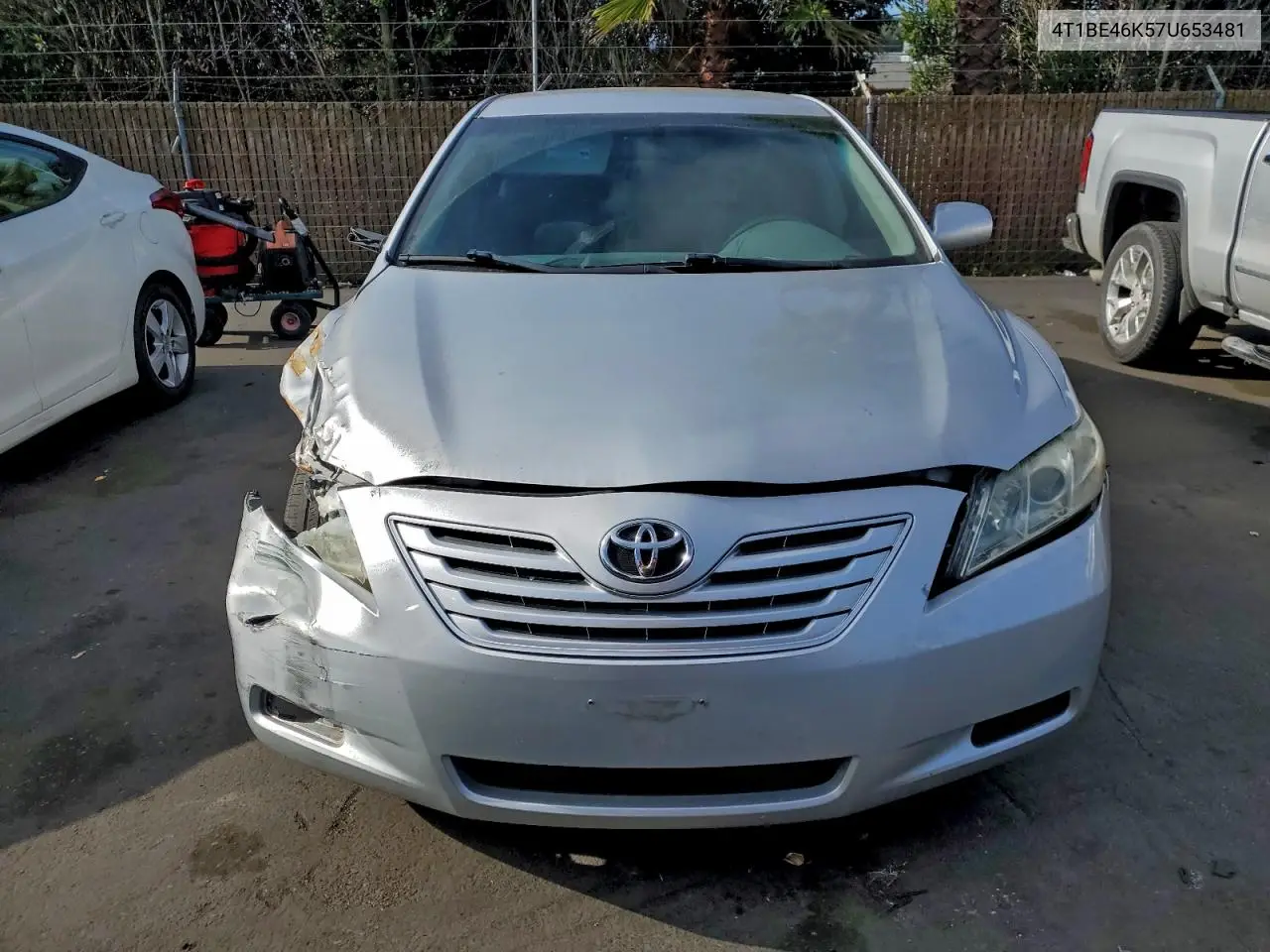4T1BE46K57U653481 2007 Toyota Camry Ce