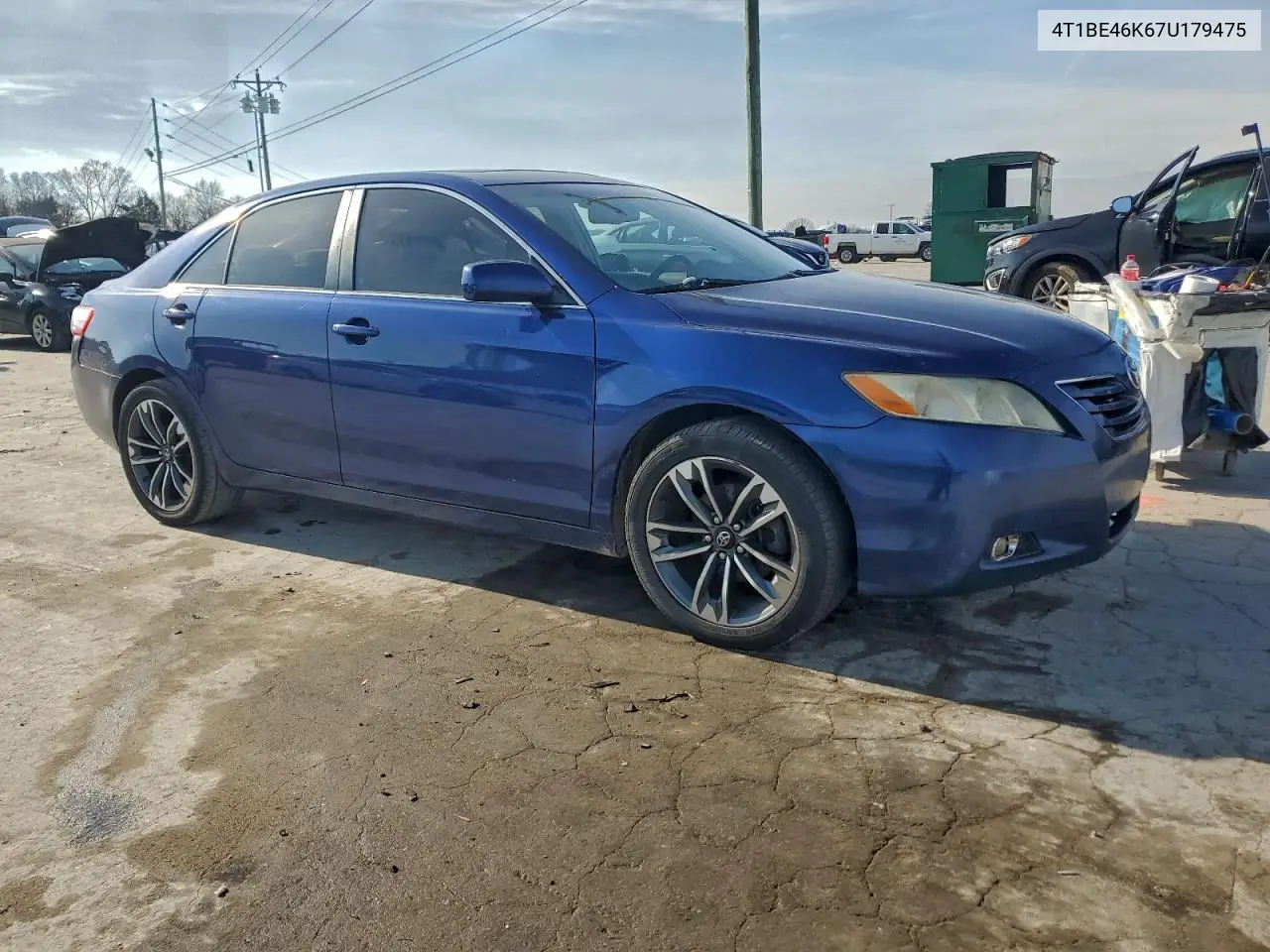 4T1BE46K67U179475 2007 Toyota Camry Ce