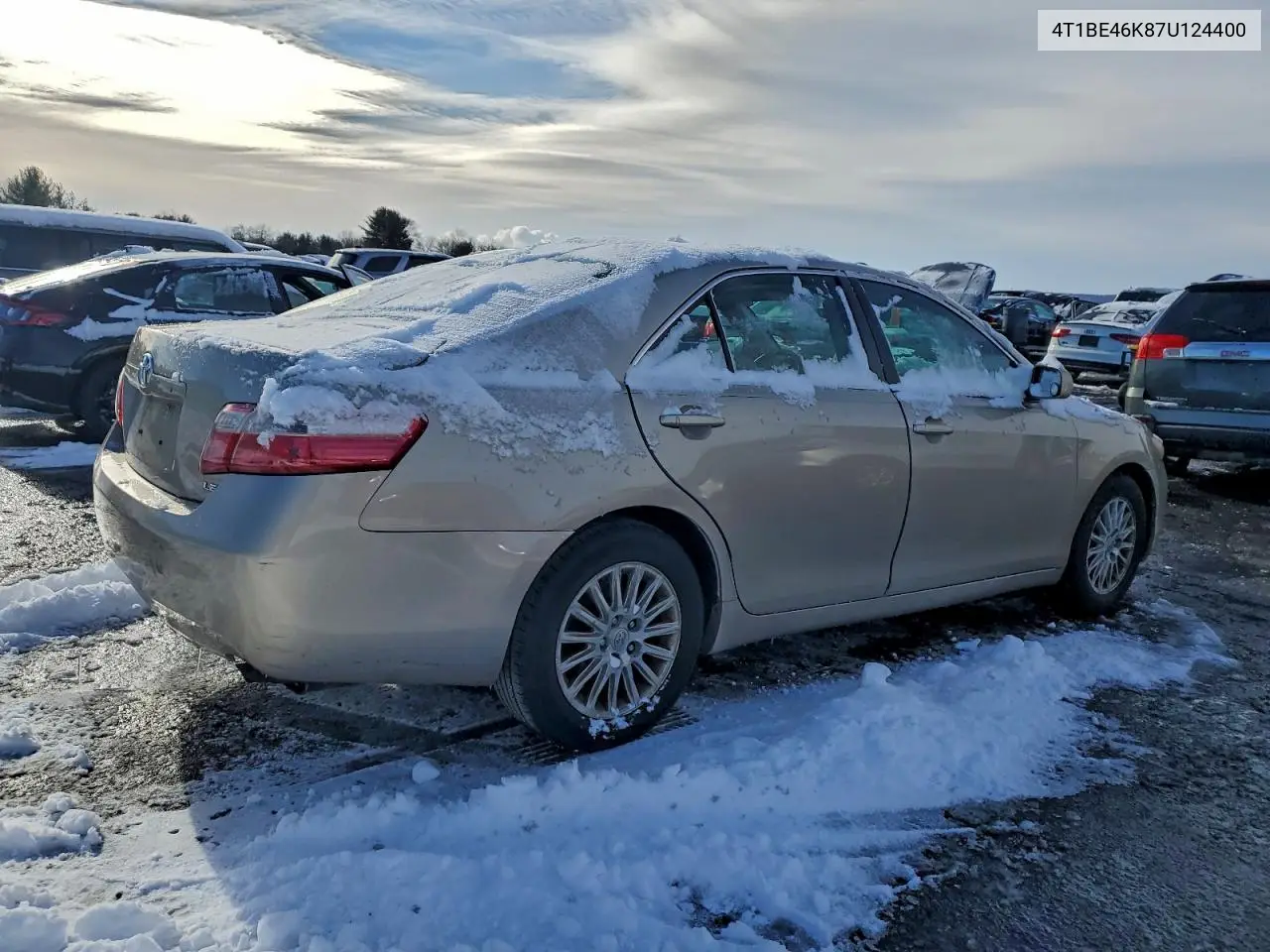 4T1BE46K87U124400 2007 Toyota Camry Ce