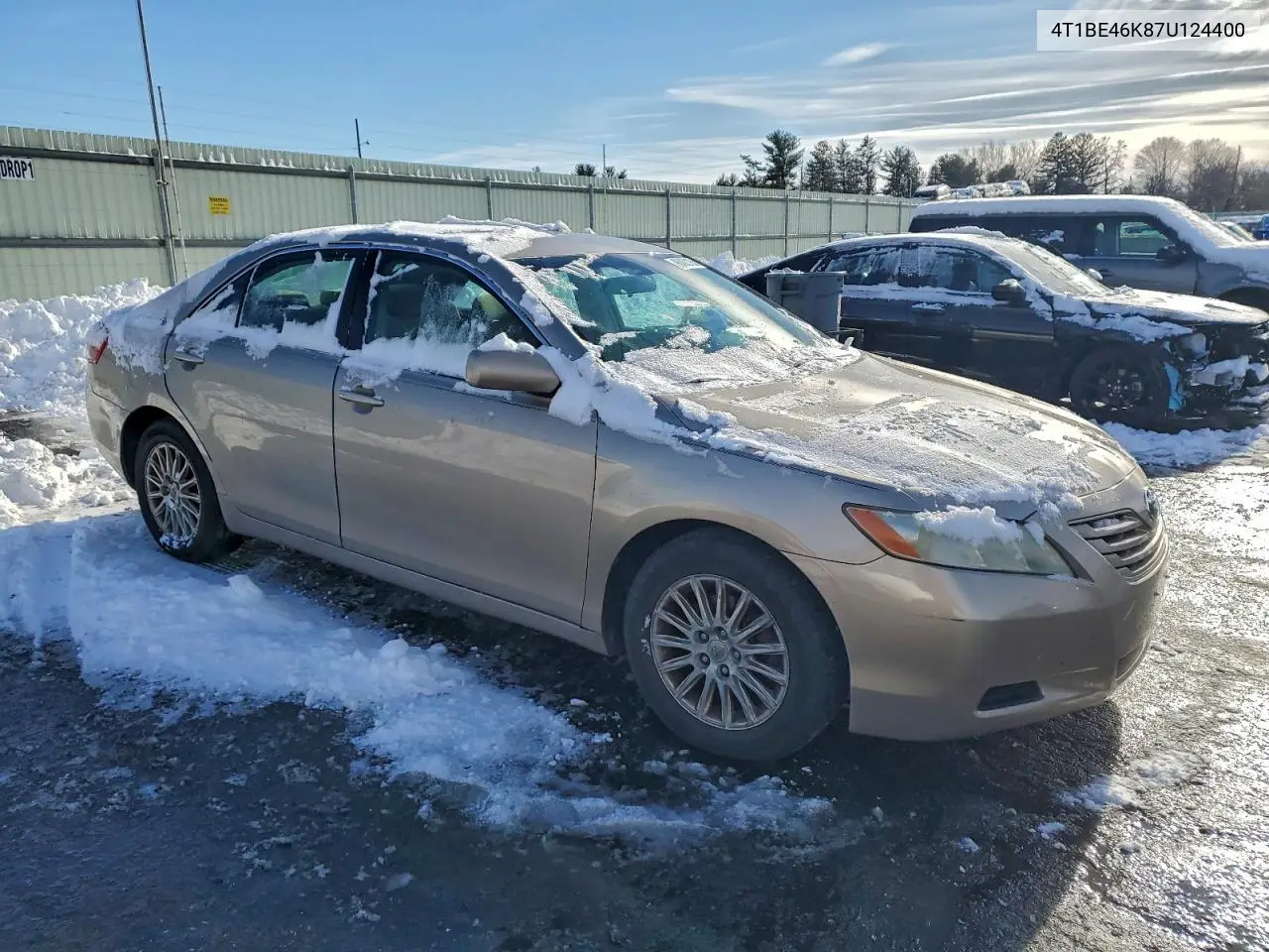 4T1BE46K87U124400 2007 Toyota Camry Ce