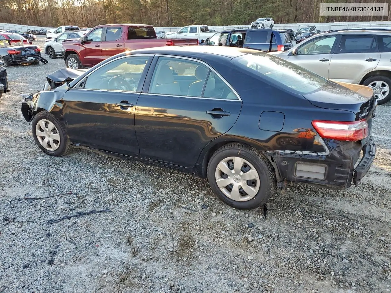 JTNBE46K873044133 2007 Toyota Camry Ce
