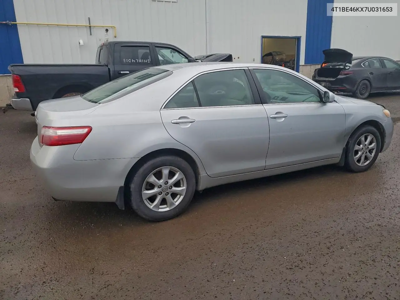 4T1BE46KX7U031653 2007 Toyota Camry Ce